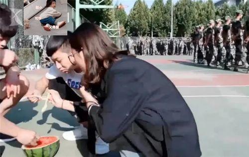 辟谣军训吃瓜视频,真相与谣言的较量